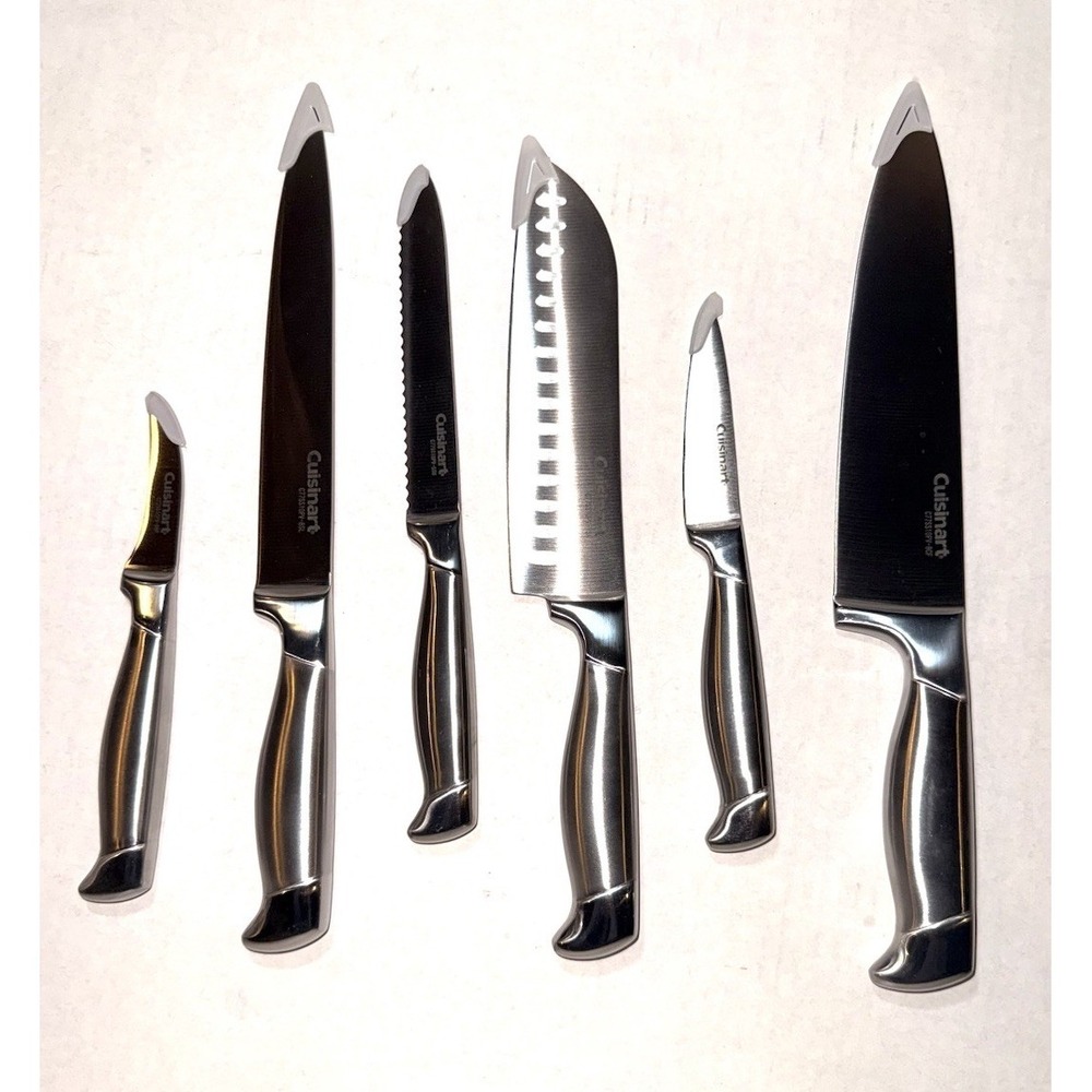 Cuisinart‎ Classic Collection Knife Set Of 6 Stainless Steel C77SS10PV Series